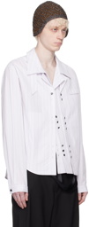 Kiko Kostadinov White Tonino Shirt