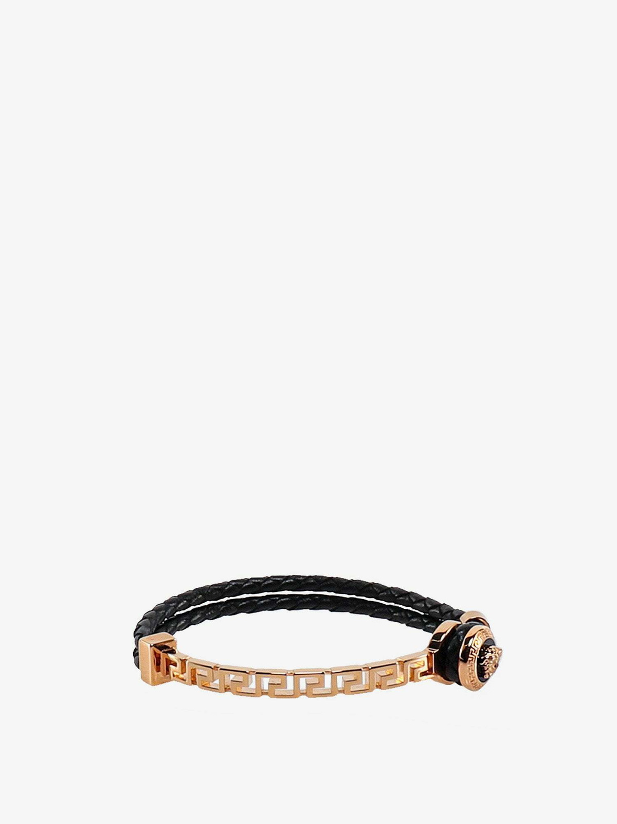 Versace Bracelet Black Mens Versace