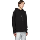 Neil Barrett Black Zeus Rider Hoodie