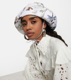 Erdem - Floral linen-blend bucket hat