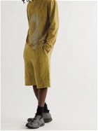 A-COLD-WALL* - Printed Overdyed Cotton-Jersey T-Shirt - Yellow