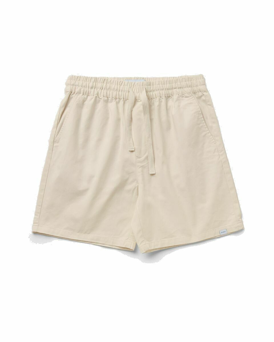 Photo: Les Deux Otto Twill Shorts Beige - Mens - Casual Shorts