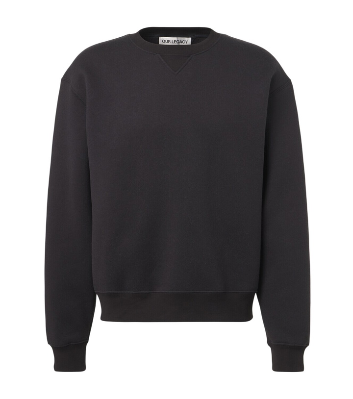 Photo: Our Legacy Perfect cotton and wool sweatshirt