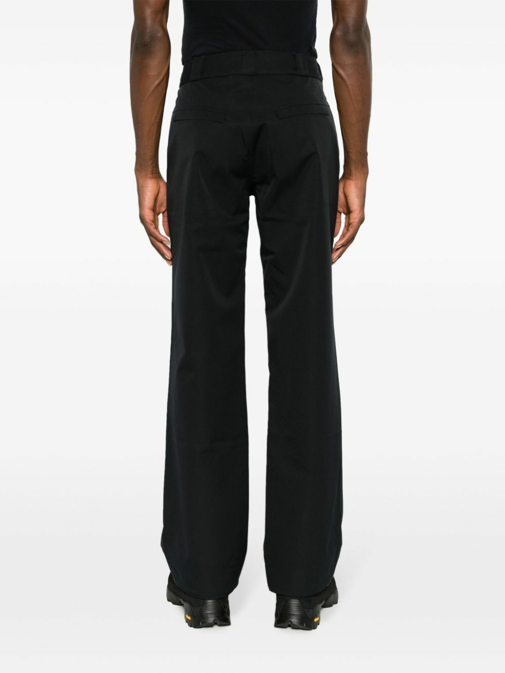 BLAEST Black Standal Straight-LegTrousers