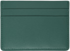 Jil Sander Green Credit Card Holder