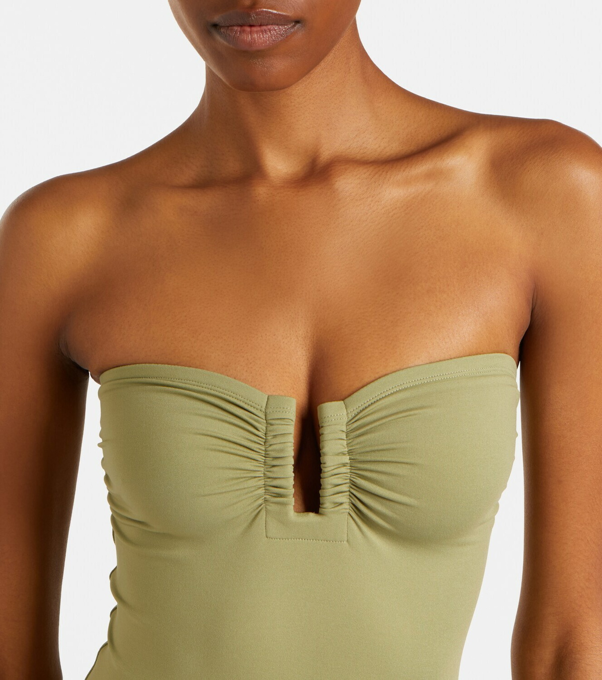 Eres Cassiopée gathered swimsuit