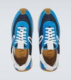 Loewe Flow Runner 2.0 suede-trimmed sneakers