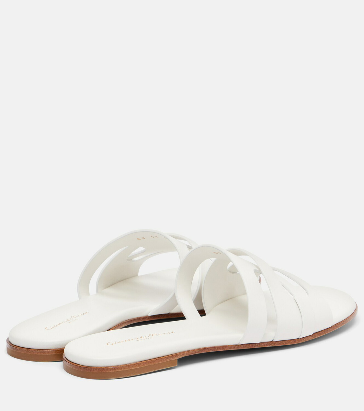 Gianvito Rossi Leather slides