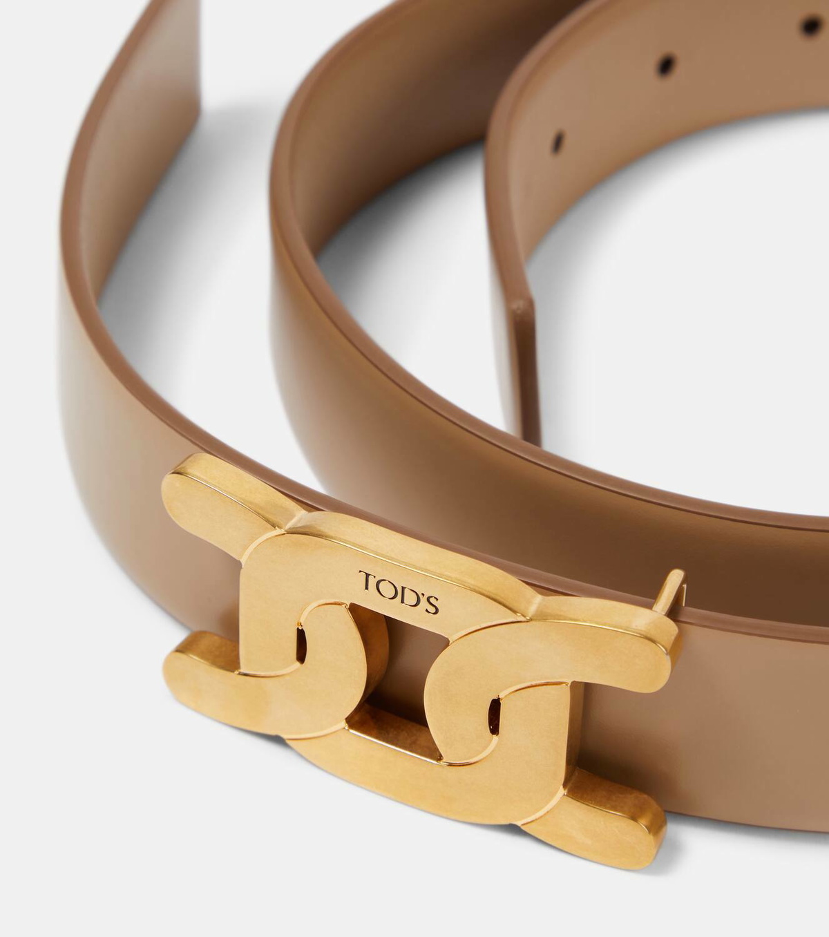 【TOD'S】 Embellished leather belt Man BLACK Belt in Leather XCMCP613100RLX25B999 | Tods