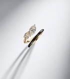 Kamyen Emily 18kt gold and enamel ring with diamonds