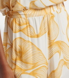 Adriana Degreas Printed balloon pants