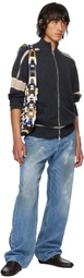 Gimaguas Black Pedro Zip Up Sweater