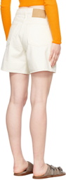 rag & bone Off-White Maya Shorts