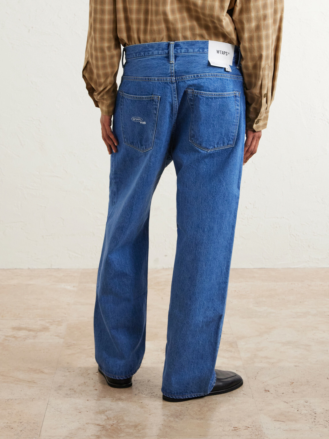 WTAPS - Wide-Leg Jeans - Blue