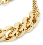A.P.C. - Logo-Engraved Gold-Tone Chain Bracelet - Gold