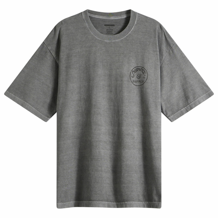 Photo: Neighborhood Men's SS-5 Pigment Dyed T-Shirt in Gray