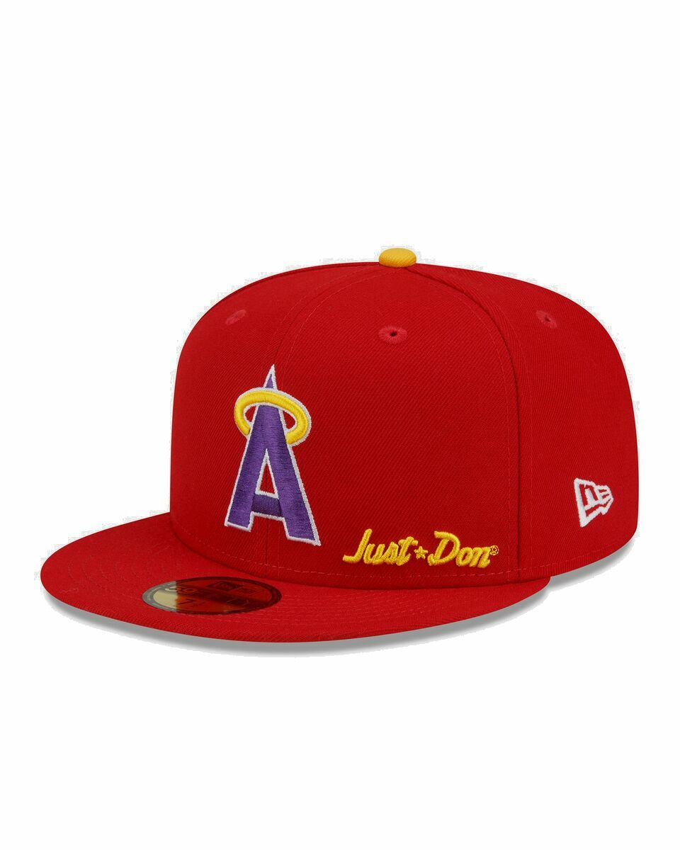 Photo: New Era Just Don Mlb 2022   Anaheim Angels Red - Mens - Caps