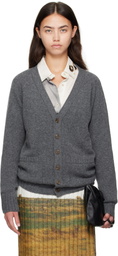 Bless Gray Pearlpad Cardigan