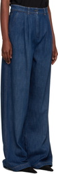 Lanvin Blue Darted Jeans