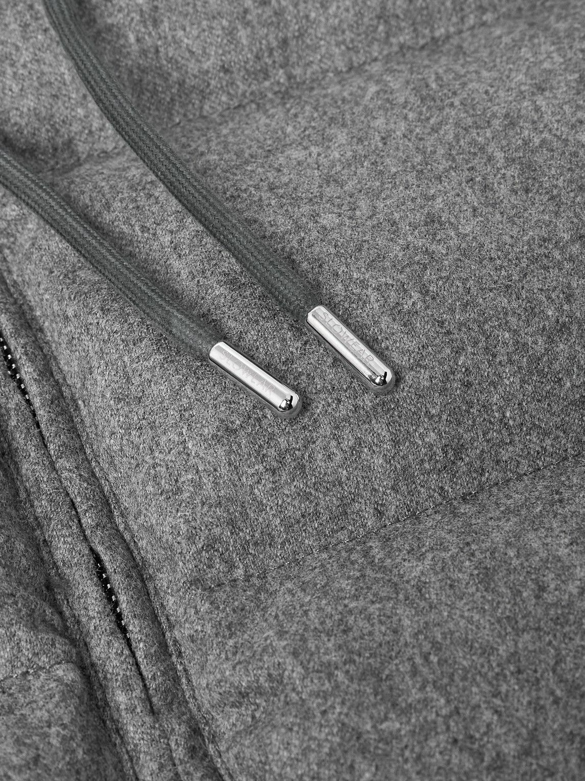Incotex - Montedoro Slim-Fit Quilted Wool and Cashmere-Blend Down Gilet - Gray