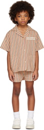 The Animals Observatory Kids Beige Magpie Pyjama Set