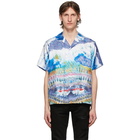 Amiri Multicolor Silk Tie-Dye Shirt