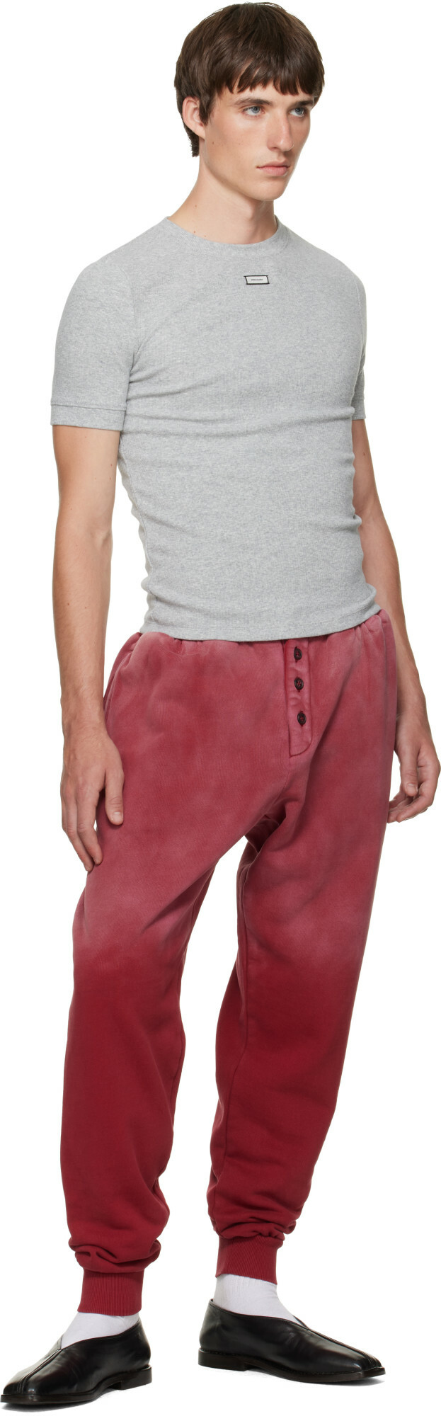 Entire Studios Red Cadet Sweatpants