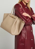 Demellier The New York Grained Leather Tote bag - Taupe - One Size