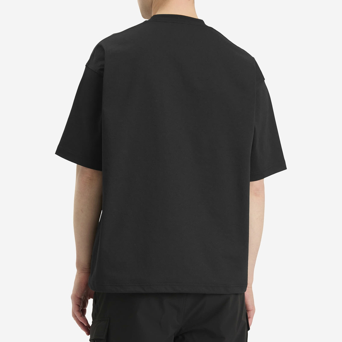 DAIWA Men's Tech Drawstring T-Shirt in Black