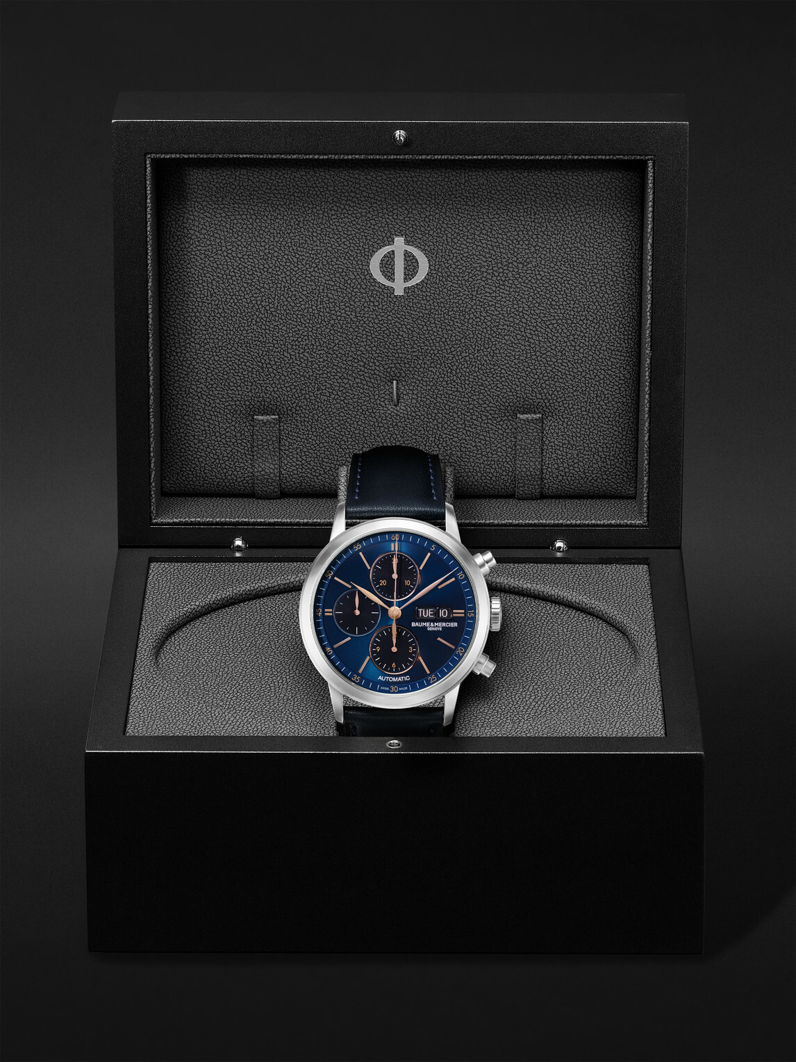 Baume & Mercier - Classima Automatic Chronograph Stainless Steel Watch, Ref. 10781