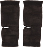 LEMAIRE Two-Pack Brown & Khaki Tulle Gaiter Socks