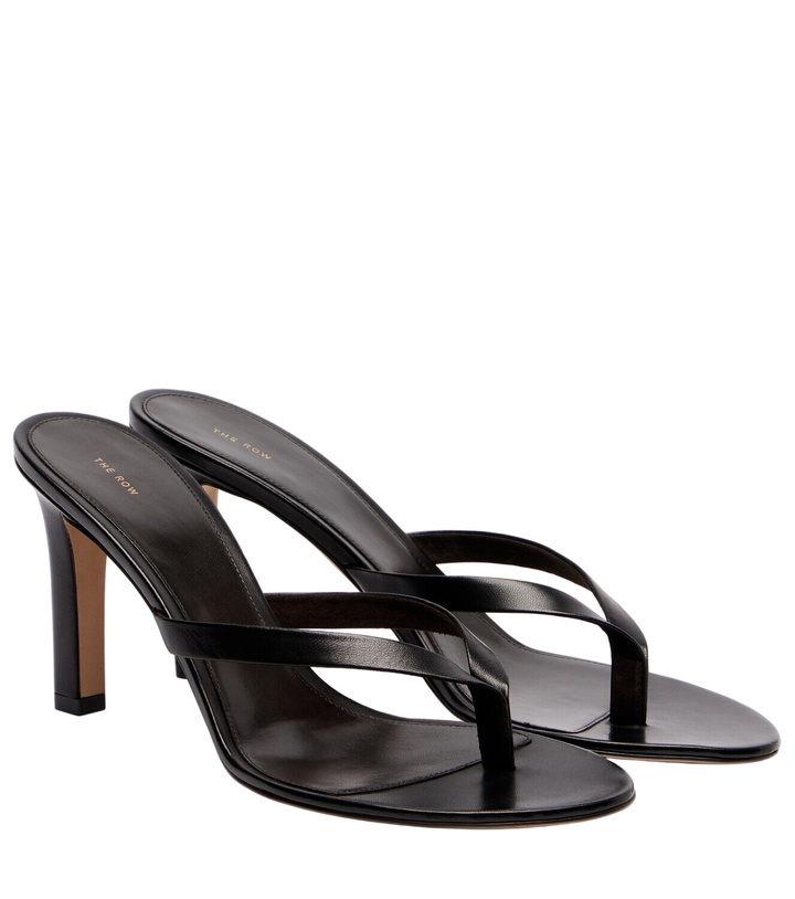 Photo: The Row Sacha leather thong sandals