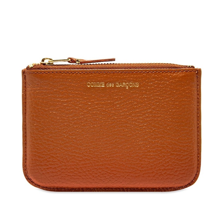 Photo: Comme des Garçons SA8100 Colour Inside Wallet in Brown/Orange