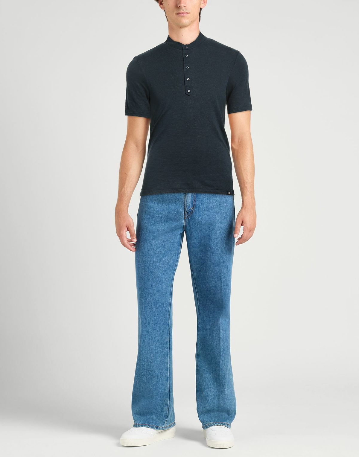 Lardini Mens T-shirt in Navy