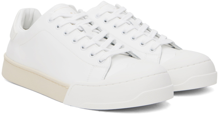 Marni White Dada Bumper Sneakers Marni