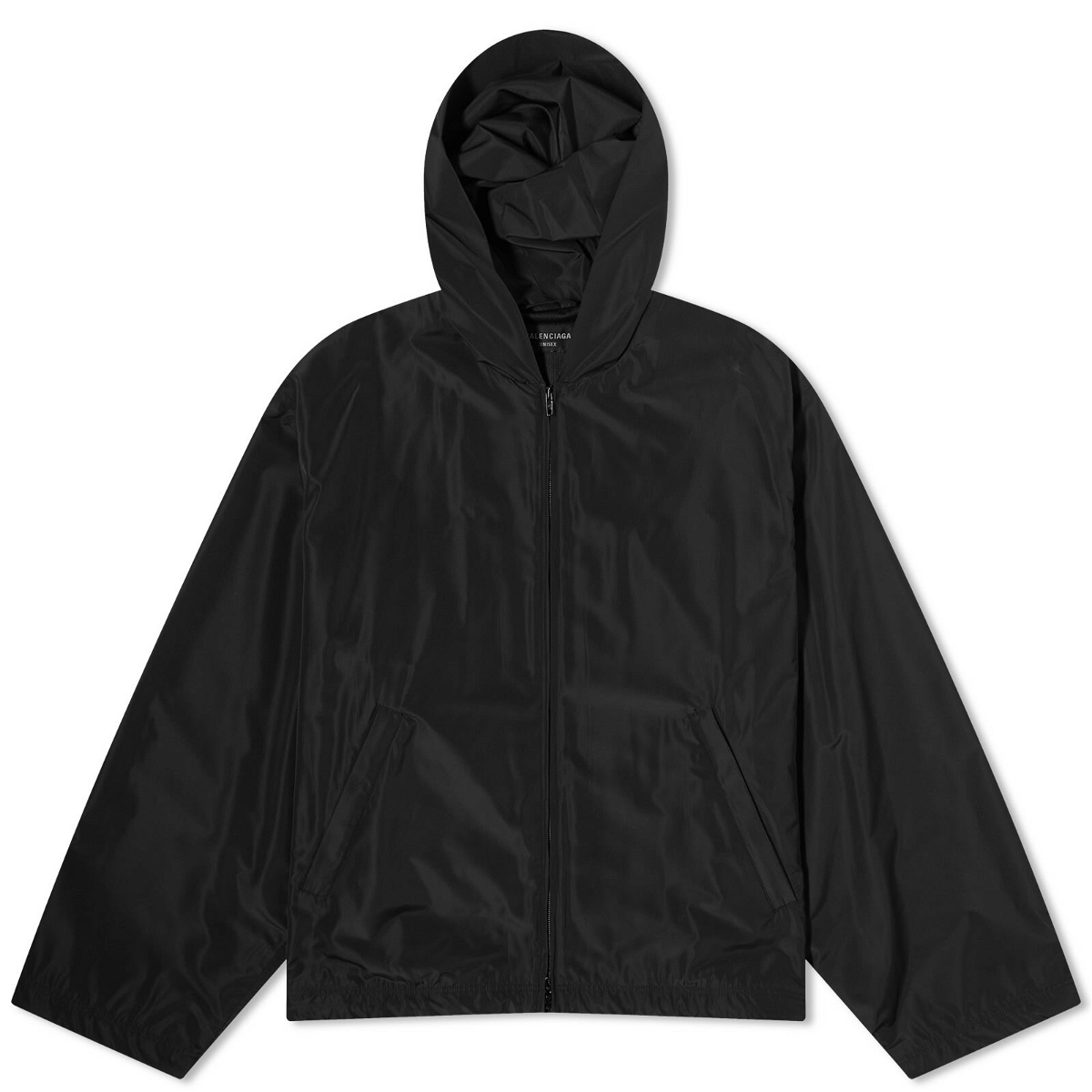 Photo: Balenciaga Men's Tracksuit Rain Jacket in Black