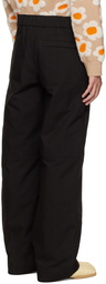 Jacquemus Black Le Papier 'Le Pantalon Cozi' Trousers