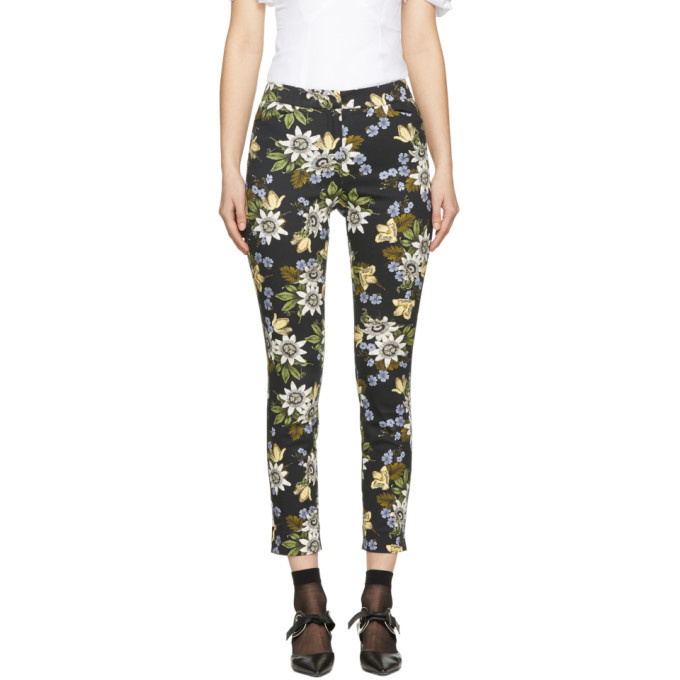 Photo: Erdem Black Slim Sidney Trousers