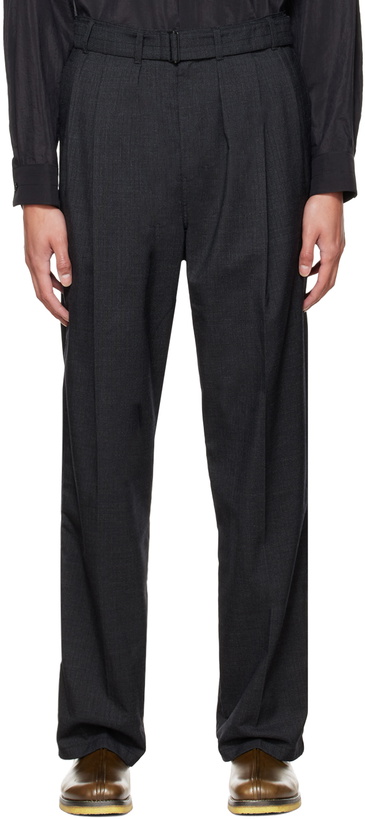 Photo: Lemaire Black Loose Trousers