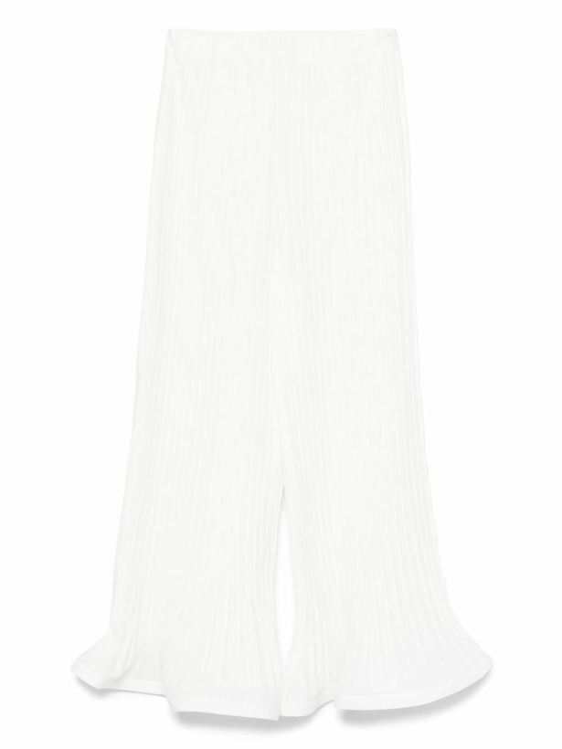 Photo: Rowen Rose Pleated Cropped Trousers