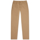 Norse Projects Men's Aros Slim Light Stretch Chino in Utility Khaki