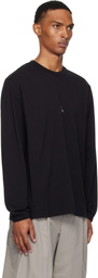 ROA Black Logo Long Sleeve T-shirt