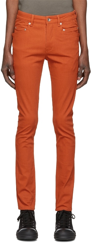 Photo: Rick Owens Drkshdw Orange Tyrone Jeans