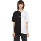 Stella McCartney Black and White Panelled 2001 T-Shirt