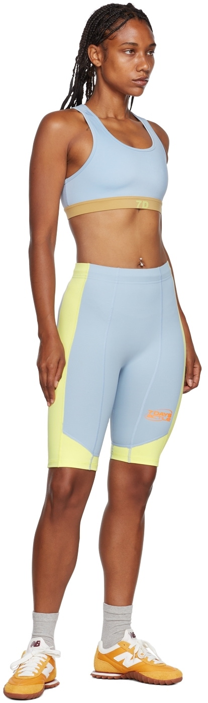 7 DAYS Active Blue Cam Sport Shorts