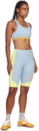 7 DAYS Active Blue Cam Sport Shorts