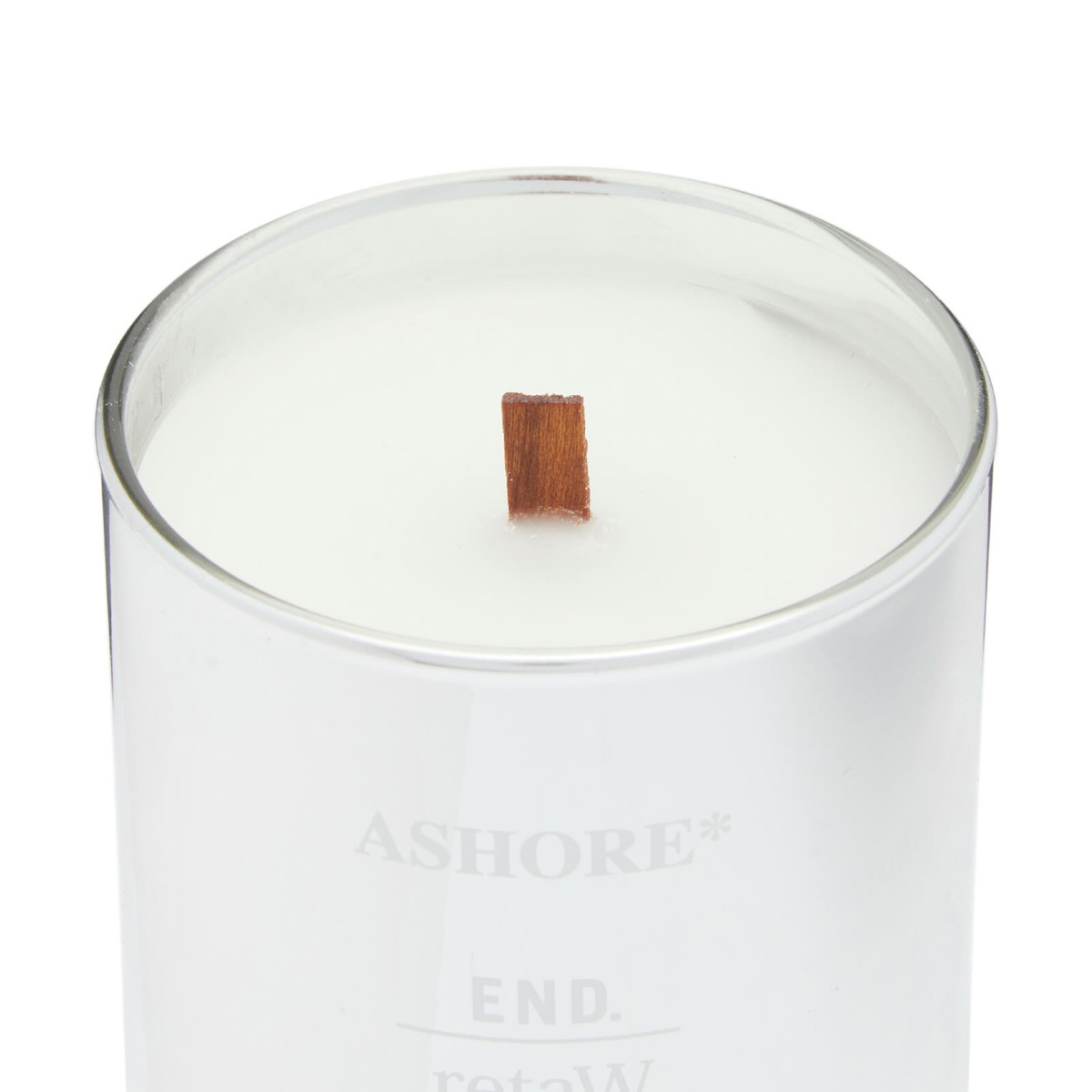 END. x retaW 'Ashore' Candle in Silver 