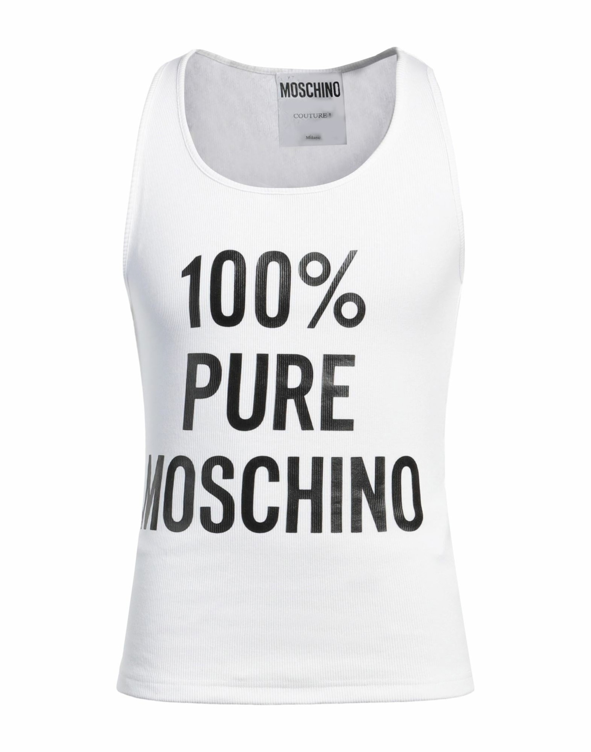 Moschino Mens Tank top in White