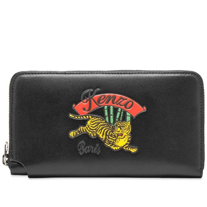 Photo: Kenzo Jumping Tiger Leather Continental Wallet