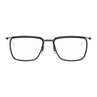 Dita Black and Gold Schema One Glasses